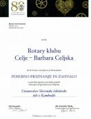 Priznanje Rotary poddistrikta Slovenije za projekt Bee to Be